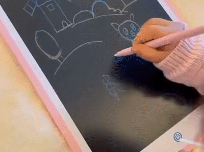 قارئ البطاقات مع طابليط بابا مشمش و لوحة إلكترونية