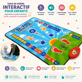 Tapis de prière éducatif et interactif pour enfants